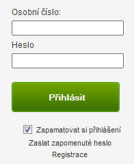 4. Uživatel můj účet 1. Přihlášení uživatele Přihlašovací obrazovka je dostupná na webové adrese: http://swdiana.cmmj.cz.