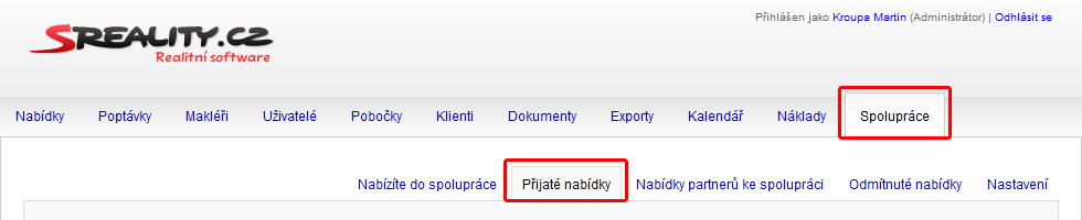 47 Kde najdu přehled nabídek, které nabízím ke