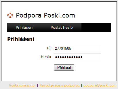 1. Obecný popis systému Systém podpory Poski.com (dále jen systém) je automatický systém pro komunikaci s klienty společnosti Poski.