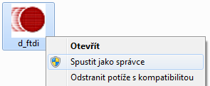 8.2 Příloha 2: Instalace ovladače pro převodník CON-USB a USB-EM Pro správnou funkci převodníku CON-USB a USB-EM jsou vyžadovány ovladače.