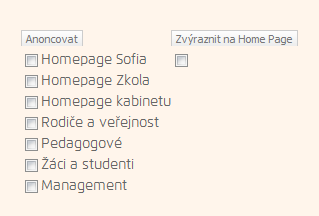 Jak je patrné z obrázku,lze do textu vložit i tabulku či hypertextový odkaz. 3.6. ANONCOVÁNÍ ČLÁNKU NA JINÁ MÍSTA PORTÁLU Článek je standardně publikován v té sekci, kde byl vytvořen.