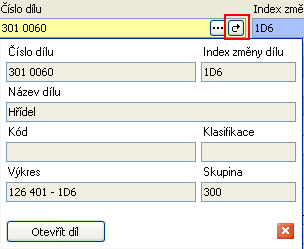 5 Záložka Hlavička postupu Zobrazení základních informací ke Kontrolně technickému postupu. Okno má 3 části.