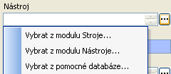 6.3.3 Typ operace zde je definováno zda, a kde, bude kontrolní krok vyhodnocen v modulech Palstat. Pokud nebude vyhodnocováno v modulu Palstat, volí se nespecifikováno 6.3.4 Typ znaku výběr, zda