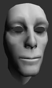 6: Animovaná tvář s úsměvem Například u obličeje se používá modelování svalových úponů. Pohyb se v zadaném poměru přenáší z místa úponu podle na okolní body triangulace.