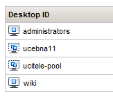 Nastavení VDI nastavení VI VDI pools: instalace ESX, VMware VDM Server konfigurace nastavení VDM připojení na VirtualCenter definice poolů příprava šablony pro