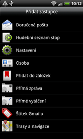 40 Uživatelská příručka HTC Desire Přidání ikon aplikací a dalších zkratek na obrazovku Plocha Umístěte ikonu aplikace na obrazovku Plocha a otevřete ji tak rychleji.