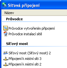 Připojení pomocí pasivní sondy TAP (Test Access Point). Pro nahrávání obou směrů komunikace jsou nutná dvě Ethernet rozhraní.