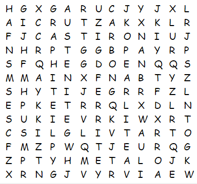Exercise 1 Find seven words from the text above in the