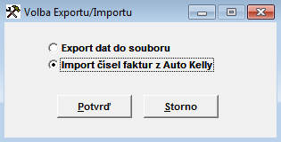 V inventurním soupisu, bylo změněno zobrazení sestavy dle volby pro setřídění inventury podle indexu, katalogového čísla a názvu položky.