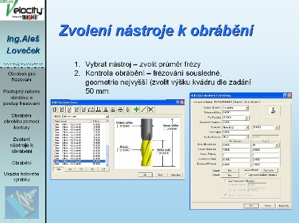 17 Ukázka příkladů tvorby CNC kódu v SurfCAMu Pro tvorbu