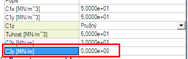 Plošný základ Definice plošného základu a jednotlivé typy: Typ Jednotlivě Typ Soilin Typ Oba Oba: - Parametry C, které