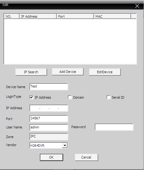 Obr. 2.7 CMS Interface Práce se zařízením: System->Device manage, viz. obr. níže Obr.