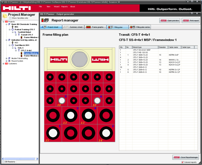 Připravíme vám návrh prostupů v softwaru Hilti Profis