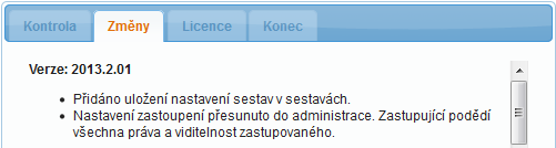 10 HelpDesk 5. Aktualizace aplikace HelpDesk Před jakoukoliv aktualizací si zálohujte databázi, popřípadě i adresář s HelpDeskem!