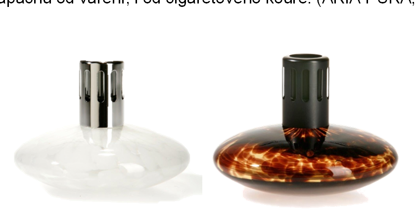 KATALYTICKÉ LAMPY Skleněná katalytická lampa Carved má jednoduchý a čistý design. Dokáže okamžitě a intenzivně provonět prostor a zbavit vzduch bakterií.