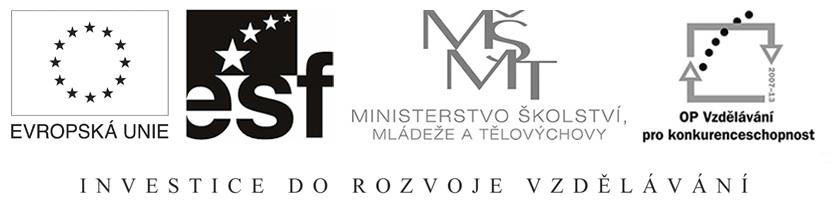 Evropské unie, státního rozpočtu ČR a
