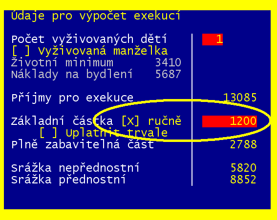 Grand 23.100 změny v průběhu roku 2 MZDY 2.1 Seznam exekucí k příloze k žádosti o nemocenskou dávku (verze 23.