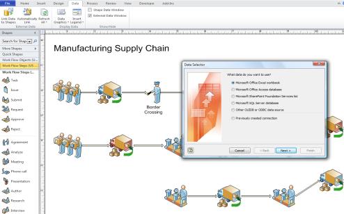 Connect Před napojením dat Dynamické diagramy s daty Po napojení