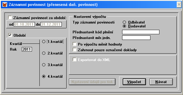 Položky faktury V rámci daňové evidence je též potřeba vypnout volbu Uplatnit DPH, tak aby se při úhradě do deníku zapsala pouze celková částka a ne DPH.