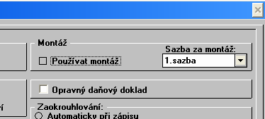 Nastavení vyhodnocení DPH Přepínač na změnu způsobu vyhodnocování DPH je v menu Doklady Evidence DPH Přehled dokladů a zde tlačítkem Další nastavení vyvoláme následující dialogové okno.