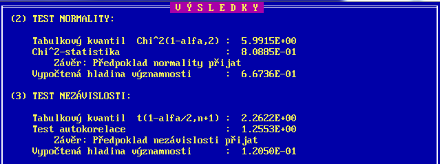 6. Výpočet 95% interval spolehlivosti střední hodnoty µ P L - R L t L,1-α/2 (n) µ P L+ R L t L,1-α/2 (n) Při t L,1-α/2 (n) =0.