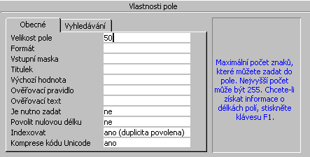 Některá nastavení formátu dat: Symbol Popis @ Vyžaduje se textový znak (znak nebo mezera) & Textový znak není vyžadován < Převedení všech znaků na malá písmena > Převedení všech znaků na velká