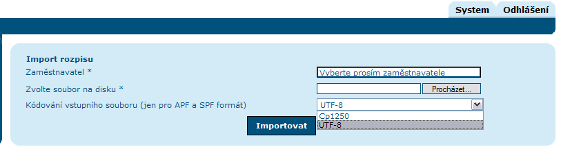 1. Úvdní stránka Na úvdní stránce aplikace jsu zbrazeny aktuální zprávy určené Vám. Více práci se zprávami naleznete v sekci Nástěnka, zprávy a upzrnění. 2. Rzpisy a platby 2.1. Imprt rzpisu Obrazvka Imprt rzpisu služí ke vlžení existujícíh rzpisu hrmadných plateb příspěvků d systému.