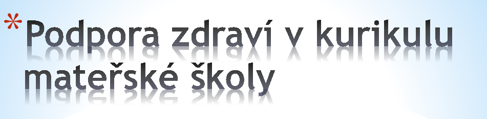 ŠPZ v ČR je součástí celoevropské sítě národních sítí Garantem je SZÚ Praha, síť řídí Národní koordinátor V současné době tvoří Národní síť ŠPZ 96 mateřských škol, 112 základních škol, 6 středních