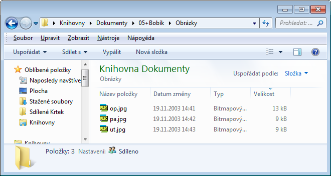 Cvičení s řešením 1. Založte si svoji složku s názvem 05+Vaše příjmení. 2. Do zhotovené složky zkopírujte složku III_4 se všemi soubory (máte k dispozici ze Zdrojů v rámci této hodiny). 3.