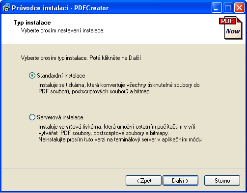 2. Doplnění podpory převodu dokumentů do PDF Program Komunikátor dokáže převést libovolnou tiskovou sestavu do formátu PDF.