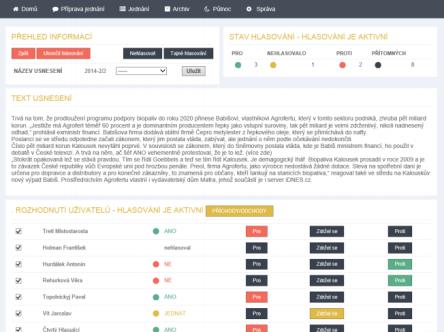 Tzv. DashBoard Vše na jednom místě Řešení interních procesů Vlastnosti Jednotný design Další integrované aplikace a systémy (Dynatech,