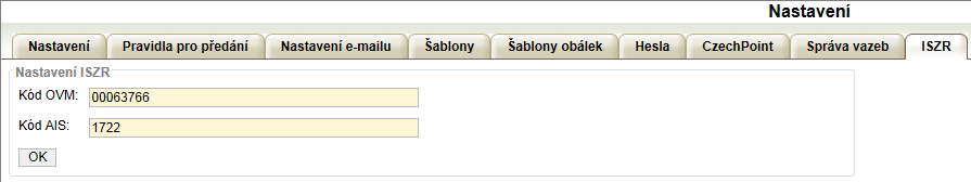 INTEGRACE S ISZR (INFORMAČNÍ SYSTÉM ZÁKLADNÍCH REGISTRŮ) Integrace s ISZR zahrnuje v e-spis LITE vyhledávání subjektů v základních registrech, a jejich následné tzv. ztotoţnění.