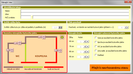 Metodický základ postup používání metodiky Metodika je pro praktické využití promítnuta do SW nástroje RebytCalc pro objektivizaci nákladů spojených s rekonstrukcí sanitárních jader bytových objektů.