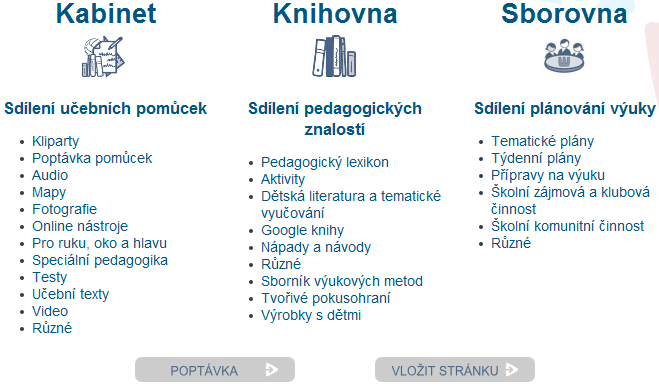 Wiki pro podporu sdílení a spolupráce kolem pedagogických činností, lexikon pedagogické terminologie, slovník