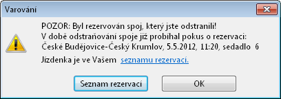 5.2. IMPLEMENTACE PLUGINU Pojem úspěšné hledání zahrnuje tyto stavy: Automatická rezervace je vypnutá: Nalezeno volné místo, nejsou nastavena preferovaná sedadla.