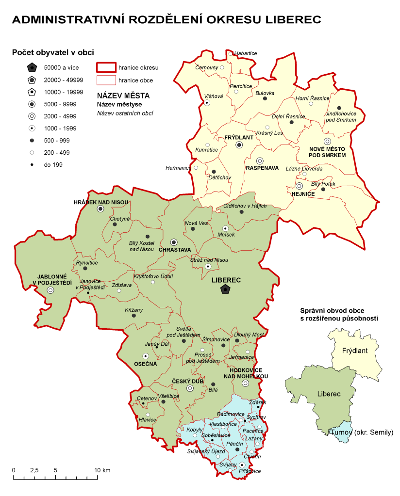 Knihovny okresu Liberec Celkem 62 knihoven (stav k 31.12.