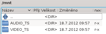 - příklad 3: Vytvoření záložní kopie CD nebo DVD disku do obrazu disku: Vzniklý obraz lze vypálit na disk (pokud máme k DVD vypořádána práva nebo je jeho obsah naším dílem) nebo