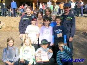 Z činnosti mladých hasičů Historie mladých hasičů od 80. výročí Rok 2008 6.