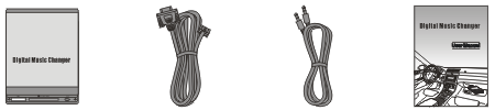 Obsah balení Digitální adaptér Svazek kabelů pro připojení k rádiu Kabel s konektory 3,5 mm jack Uživatelská příručka Postup montáže Před zahájením montáže 1.