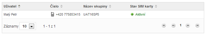 3.4 Zabezpečení 3.4.1 Blokace SIM karty Tato kapitola popisuje zablokování SIM karty (která byla nahlášena jako ztracená nebo ukradená). Přístup k této operaci mají všichni uživatelé samoobsluhy.