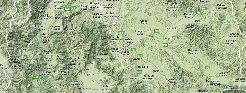 Makedonie Hlavní město: Skopje Rozloha: 25 713km2 Počet