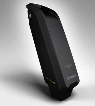 BOSCH ebike System - Baterie PowerPack PowerPack 300 and PowerPack 400 Výhody: Možnost nabíjení přímo na kole, Nízká hmotnost,