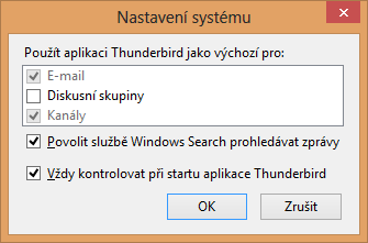 Instalace a nastavení poštovního klienta Thunderbird Thunderbird je zdarma dostupný poštovní klient, který má veškerou potřebnou funkcionalitu pro elektronický podpis a šifrování standardem S/MIME.