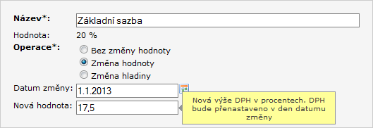 Průvodce hladkého přechodu na jinou sazbu DPH Připravte svůj obchod na rok 2013! Připravili jsme pro Vás postup, který ve Vašem e-shopu umožní efektivně nastavit změnu účtování DPH, která přichází 1.