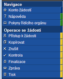 Po vyplnění záznamu nezapomeňte zmáčknout tlačítko Uloţit. Pro zadání další poloţky zmáčkněte tlačítko Nový záznam a pokračujte vyplňováním.