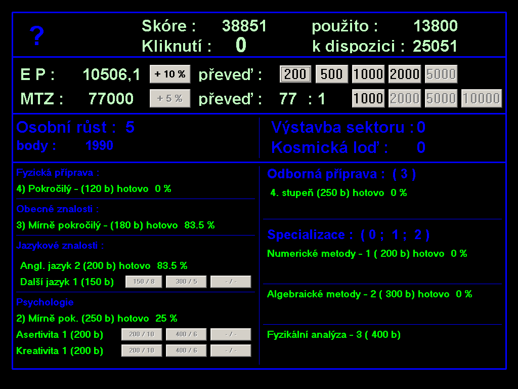 Dosažením 5.