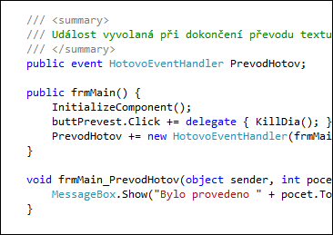 Nástroje Obrázek 89 Panel Toolbox Obrázek 90 Panel Properties Funkce, které návrhář má, jsou v podstatě standardem již od dob Visual Basic 6.