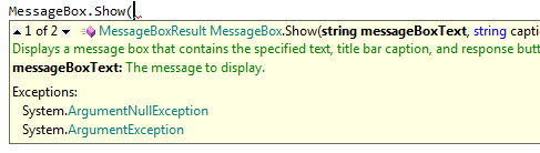 Nástroje Obrázek 57 IntelliSense v Expression Blend XAML Obrázek 58 IntelliSense v Expression Blend C# Vizuální editor je podstatně bohatší.