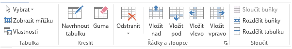 Ještě pak můžete pro výběr textu v následující buňce využít klávesu tabelátoru, případně Shift+Tab pro výběr textu v buňce předcházející.