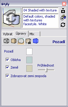 Povolit průhlednost Toto zatržítko umožní nebo znemožní globální průhlednost materiálů.